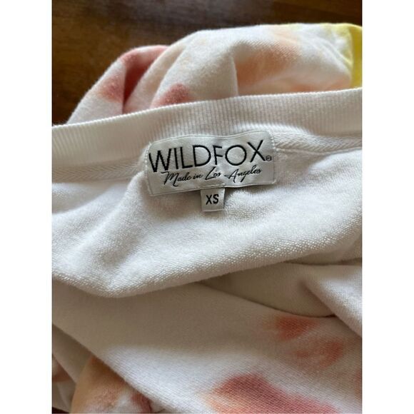 Wildfox oversized sweatshirt tie dye women’s size XS - Picture 3 of 5